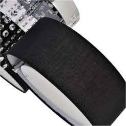 Plafon czarny 3xE27 LED LP-991/3C BK