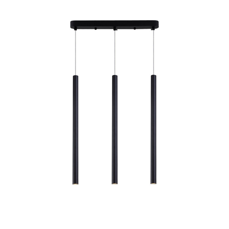 Lampa wisząca 3 linia czarna 3xG9 LP-894/3L BK