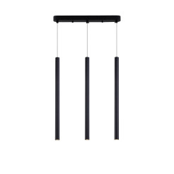 Lampa wisząca 3 linia czarna 3xG9 LP-894/3L BK