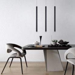Lampa wisząca 3 linia czarna 3xG9 LP-894/3L BK