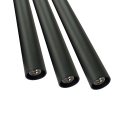 Lampa wisząca 3 linia czarna 3xG9 LP-894/3L BK