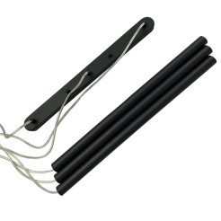 Lampa wisząca 3 linia czarna 3xG9 LP-894/3L BK