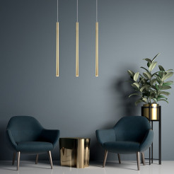 Lampa wisząca 3 linia złota 3xG9 LP-894/3L GD