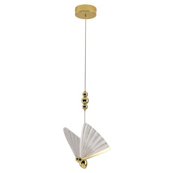 Lampa wisząca 1 złota LED CCT LP-1715/1P