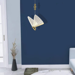 Lampa wisząca 1 złota LED CCT LP-1715/1P
