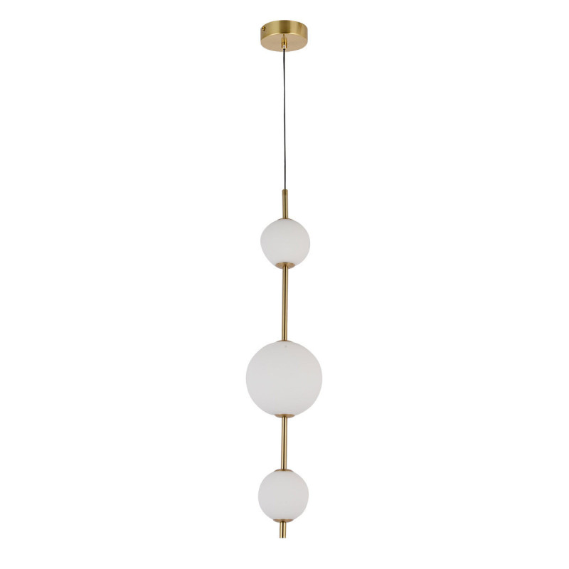 Lampa wisząca pionowa złota LED CCT LP-002/3V