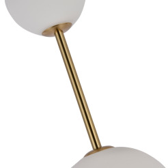 Lampa wisząca pionowa złota LED CCT LP-002/3V