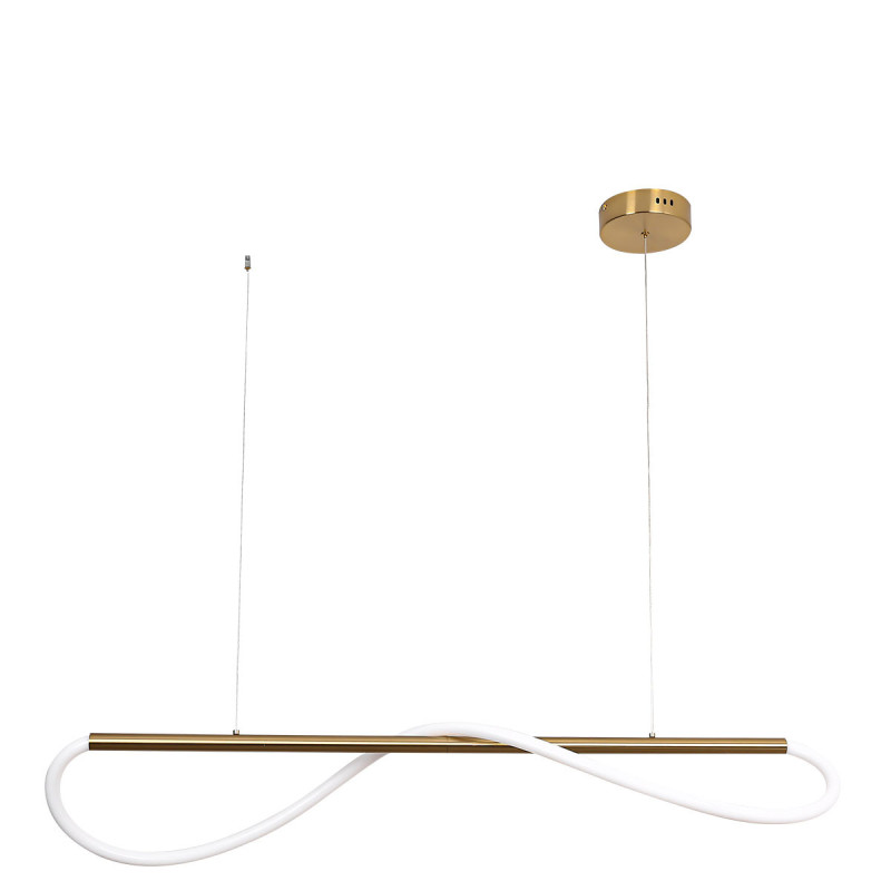 Lampa wisząca S złota LED CCT LP-2345/1P S GD CCT