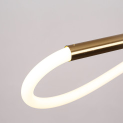 Lampa wisząca S złota LED CCT LP-2345/1P S GD CCT