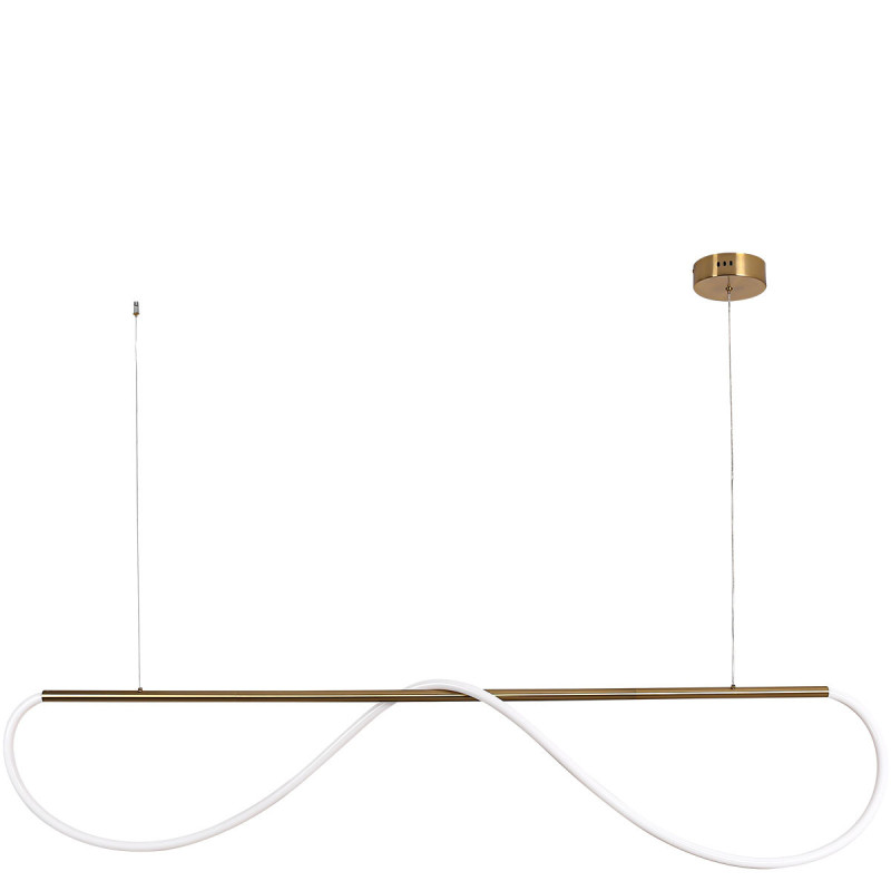 Lampa wisząca M złota LED CCT LP-2345/1P M GD