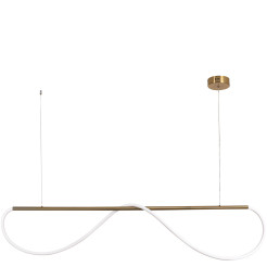 Lampa wisząca M złota LED CCT LP-2345/1P M GD