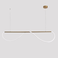 Lampa wisząca M złota LED CCT LP-2345/1P M GD