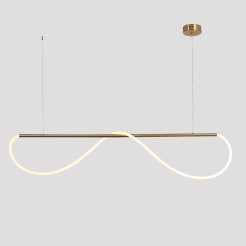 Lampa wisząca M złota LED CCT LP-2345/1P M GD
