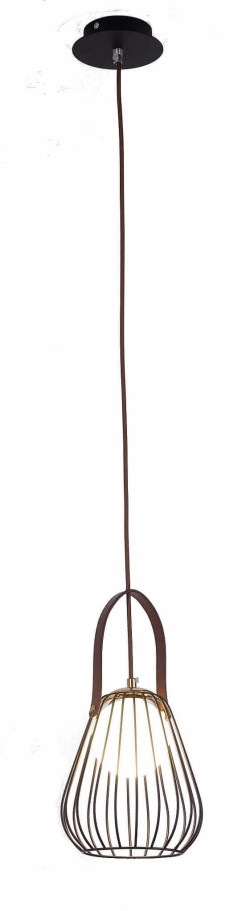 Lampa wisząca czarna 1xG9 LP-1212/1PS BK