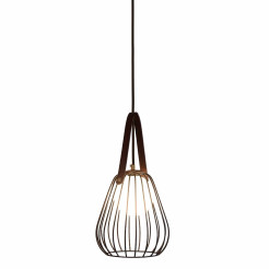 Lampa wisząca czarna 1xG9 LP-1212/1PS BK