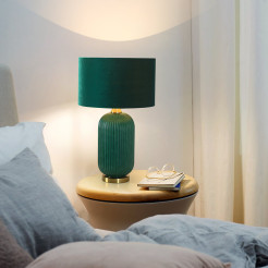 Lampa stołowa 65 cm zielona 1xE27 LP-1515/1T big green
