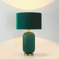 Lampa stołowa 65 cm zielona 1xE27 LP-1515/1T big green