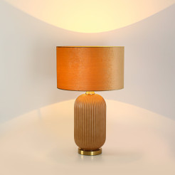 Lampa stołowa 65 cm złota 1xE27 LP-1515/1T big gold