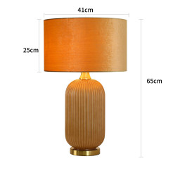 Lampa stołowa 65 cm złota 1xE27 LP-1515/1T big gold