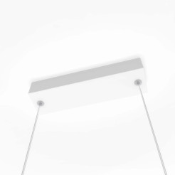 Lampa wisząca Mirror S biała LED 3000K LP-999/1P S WH