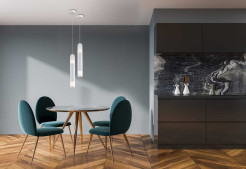 Lampa wisząca biała LED 3000K LP-8011/1P