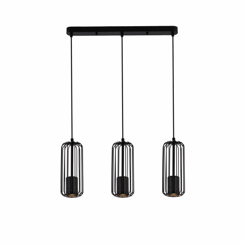 Lampa wisząca czarna 3xGU10 LP-975/3L BK