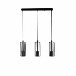 Lampa wisząca czarna 3xGU10 LP-975/3L BK