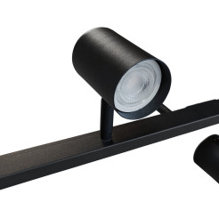 Lampa wisząca 6 czarna 6xGU10 LP-731/6L BK
