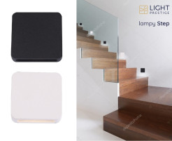 Oprawa natynkowa schodowa Step czarna LED 4000K LP-0458 BK