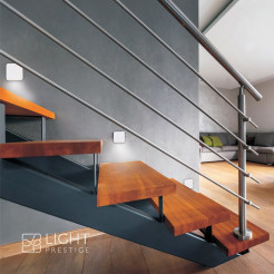 Oprawa natynkowa schodowa Step czarna LED 4000K LP-0458 BK