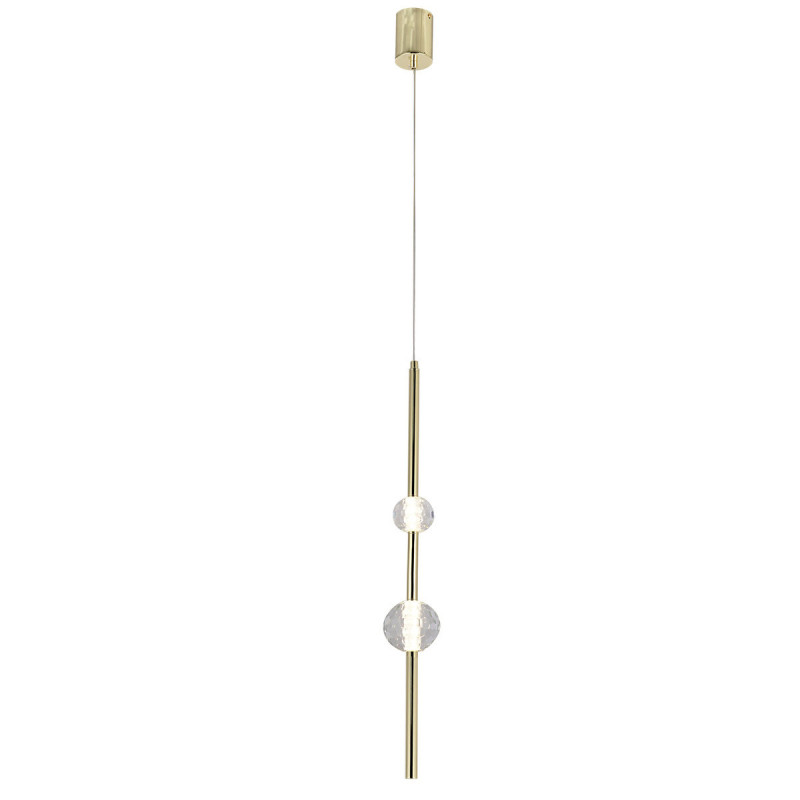 Lampa wisząca złota LED 4000K LP-719/2P GD