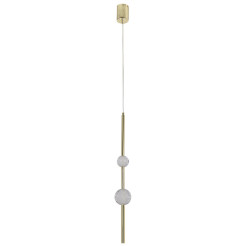 Lampa wisząca złota LED 4000K LP-719/2P GD
