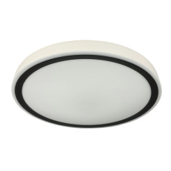 Plafon 40 cm czarny LED 4000K LP-550/1C M 4BK