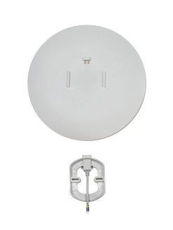 Plafon 40 cm czarny LED 4000K LP-550/1C M 4BK