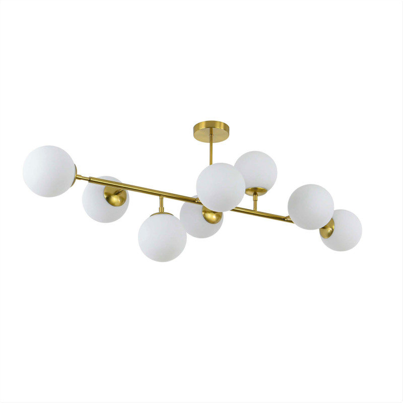 Lampa wisząca 8 złota 8xE14 LP-002/8P