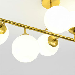 Lampa wisząca 8 złota 8xE14 LP-002/8P