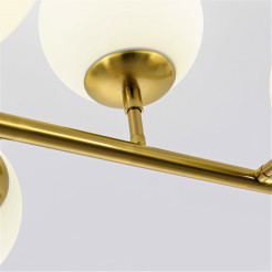 Lampa wisząca 8 złota 8xE14 LP-002/8P