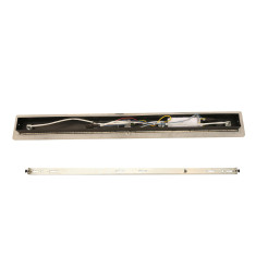 Zestaw reflektorów plafon czarny 4xGU10 plus LED LP-0612/4C BK