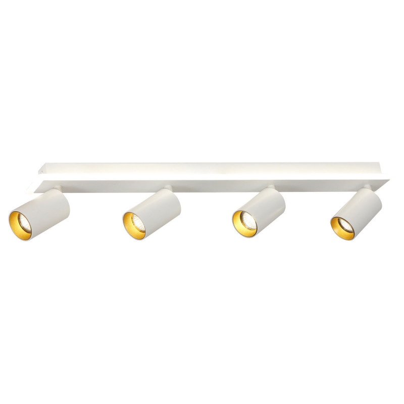 Zestaw reflektorów plafon biały 4xGU10 plus LED LP-0612/4C WH