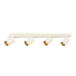 Zestaw reflektorów plafon biały 4xGU10 plus LED LP-0612/4C WH