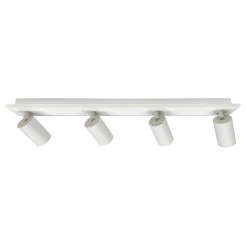 Zestaw reflektorów plafon biały 4xGU10 plus LED LP-0612/4C WH