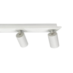 Zestaw reflektorów plafon biały 4xGU10 plus LED LP-0612/4C WH