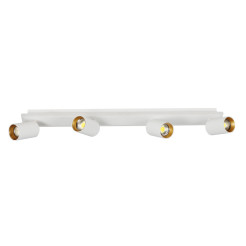 Zestaw reflektorów plafon biały 4xGU10 plus LED LP-0612/4C WH