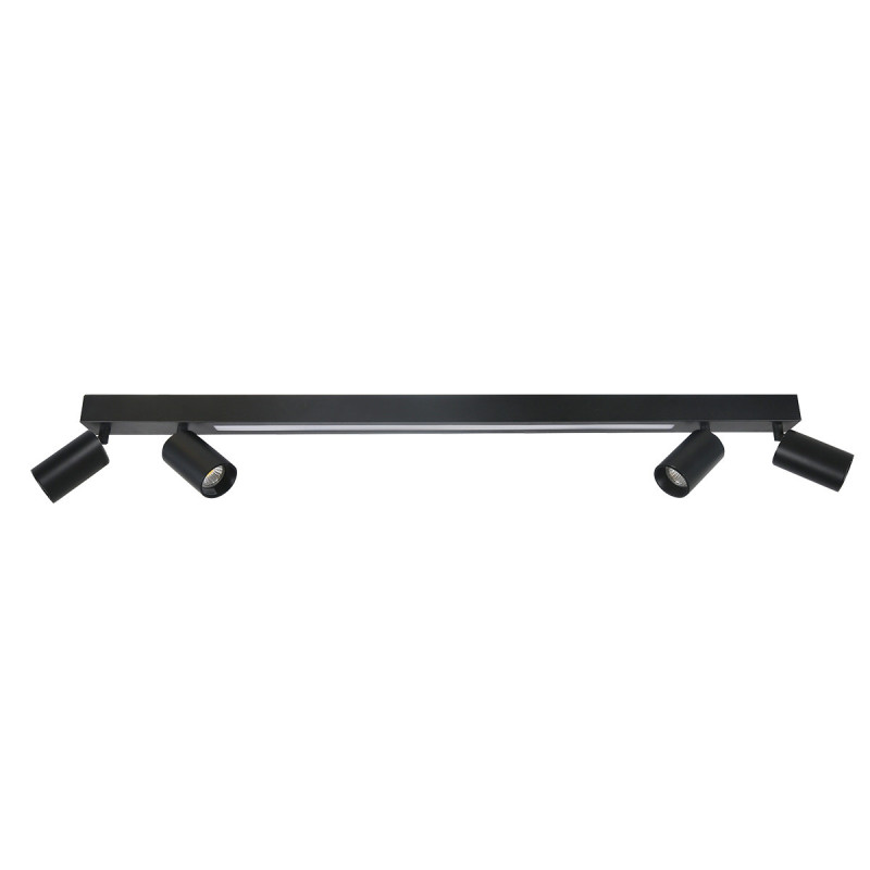 4 plafon czarny LP-0703/4C BK