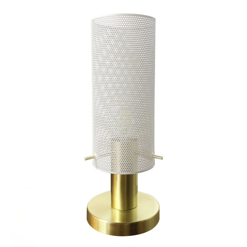 Lampa biurkowa biała 1xE27 LP-945/1T WH