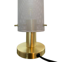 Lampa biurkowa biała 1xE27 LP-945/1T WH