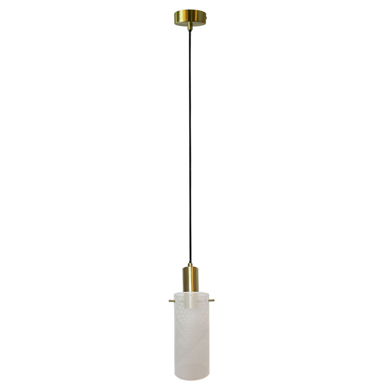 Lampa wisząca 1 biała 1xE27 LP-945/1P WH