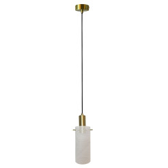 Lampa wisząca 1 biała 1xE27 LP-945/1P WH