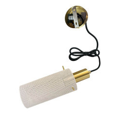 Lampa wisząca 1 biała 1xE27 LP-945/1P WH