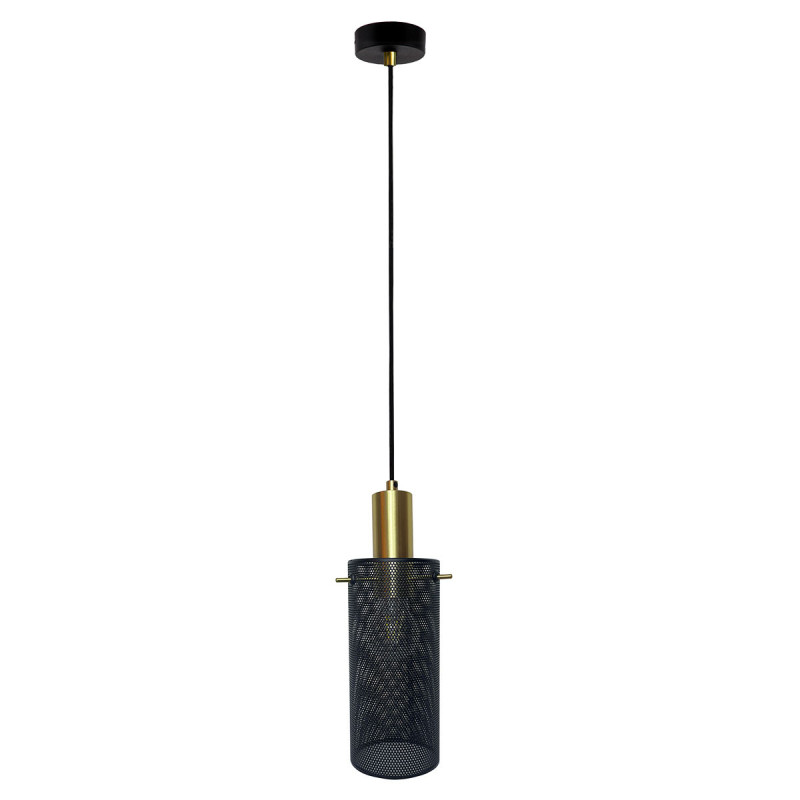 Lampa wisząca 1 czarna 1xE27 LP-945/1P BK